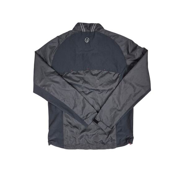 NWT Sunice Cameron Lightweight Wind Jacket Golf wear Black/Charcoal  Sz S - Picture 2 of 5